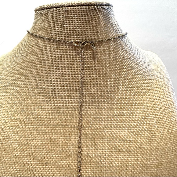 Premier Designs Statement Necklace jeweled w/ removable pendant ( pin/ brooch) - Picture 15 of 15